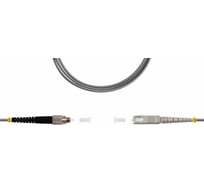 Оптический патч-корд TopLAN симплексный, MM 62,5/125, 4 м, PC-TOP-OM1-FC/P-SC/P-4.0