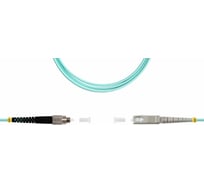 Оптический патч-корд TopLAN симплексный, MM 50/125, 1 м, PC-TOP-OM3-FC/P-SC/P-1.0