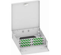 Оптический кросс TopLAN настенный, одномодовый укомплектованный КРН-Top-48ST/A-OS2-GY