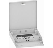 Оптический кросс TopLAN настенный, 32 FC/ST адаптера, пустой КРН-Top-32FC/ST-GY