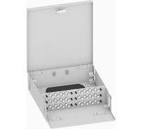 Оптический кросс TopLAN настенный, многомодовый укомплектованный КРН-Top-48FC/U-OM2-GY