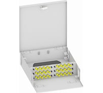 Оптический кросс TopLAN настенный, многомодовый укомплектованный КРН-Top-48ST/U-OM2-GY