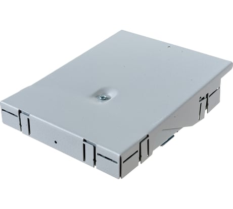 Оптический кросс TopLAN настенный, 8 FC/ST адаптеров, КРНМ-Top-08FC/ST-GY