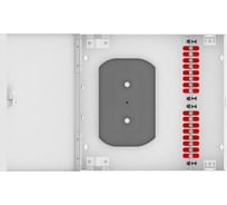 Оптический кросс TopLAN настенный, одномодовый укомплектованный КРН-Top-16ST/U-OS2-GY