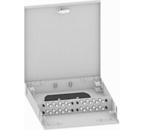 Оптический кросс TopLAN настенный, многомодовый укомплектованный КРН-Top-32FC/U-OM2-GY