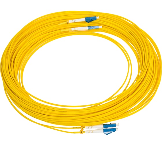 Оптический патч-корд TopLAN, дуплексный, LC/UPC-LC/UPC, SM, 30 м DPC-TOP-652-LC/U-LC/U-30