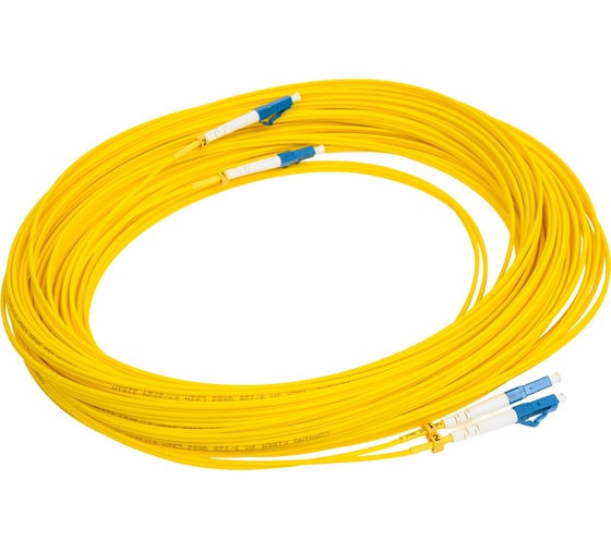 Оптический патч-корд TopLAN, дуплексный, LC/UPC-LC/UPC, SM, 30 м DPC-TOP-652-LC/U-LC/U-30