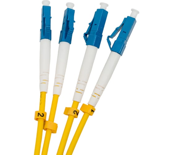 Оптический патч-корд TopLAN, дуплексный, LC/UPC-LC/UPC SM, 25 м DPC-TOP-652-LC/U-LC/U-25