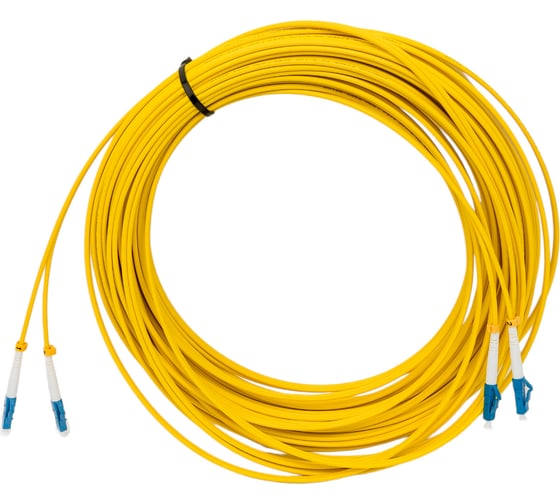 Оптический патч-корд TopLAN, дуплексный, LC/UPC-LC/UPC SM, 25 м DPC-TOP-652-LC/U-LC/U-25