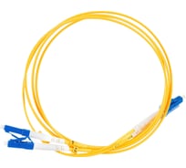 Оптический патч-корд TopLAN дуплексный, LC/UPC-LC/UPC, SM, 1.5 м DPC-TOP-652-LC/U-LC/U-1.5