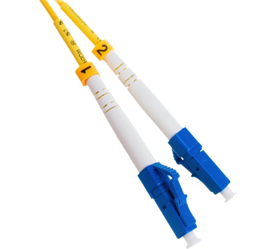 Оптический патч-корд TopLAN дуплексный, LC/UPC-LC/UPC, SM, 1.5 м DPC-TOP-652-LC/U-LC/U-1.5