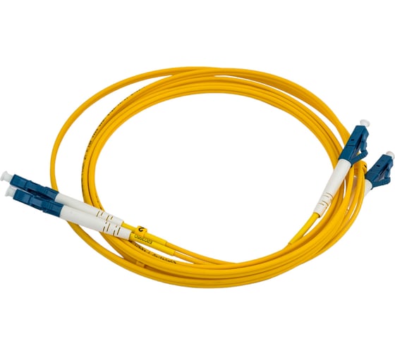 Оптический патч-корд TopLAN, дуплексный, LC/UPC-LC/UPC, SM 9/125, 2 м, DPC-TOP-652-LC/U-LC/U-2.0 1