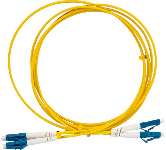 Оптический патч-корд TopLAN, дуплексный, LC/UPC-LC/UPC, SM 9/125, 2 м, DPC-TOP-652-LC/U-LC/U-2.0