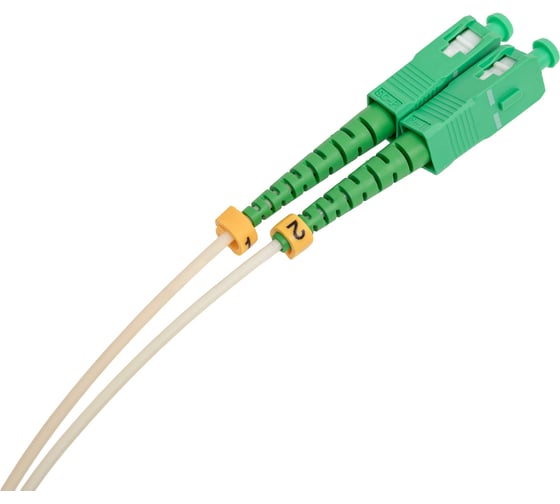 Оптический патч-корд TopLAN дуплексный, 657A1, 20 м, DPC-TOP-657A1-FC/U-SC/A-20
