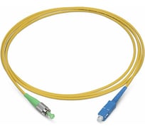 Оптический патч-корд TopLAN симплексный, SM 9/125, 1,5 м, PC-TOP-652-FC/A-SC/U-1.5
