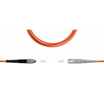 Оптический патч-корд TopLAN симплексный, MM 50/125, 50 м, PC-TOP-OM2-FC/P-SC/P-50