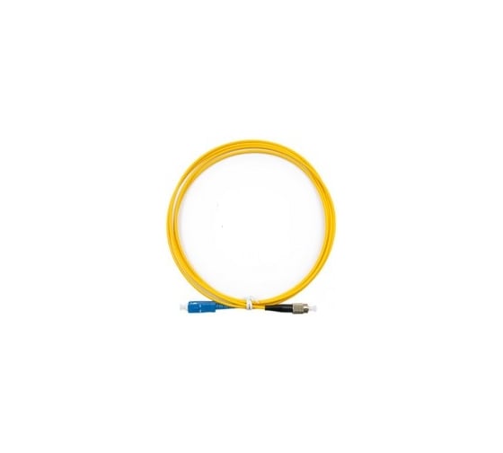 Оптический патч-корд TopLAN симплексный, SM 9/125, 50 м, PC-TOP-652-FC/U-SC/U-50