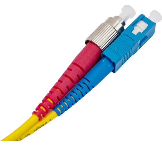 Оптический патч-корд TopLAN симплексный, FC/UPC-SC/UPC SM, 1.0 м PC-TOP-652-FC/U-SC/U-1.0
