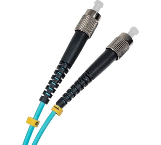 Оптический патч-корд TopLAN дуплексный, MM 50/125, 1 м, DPC-TOP-OM3-FC/P-SC/P-1.0