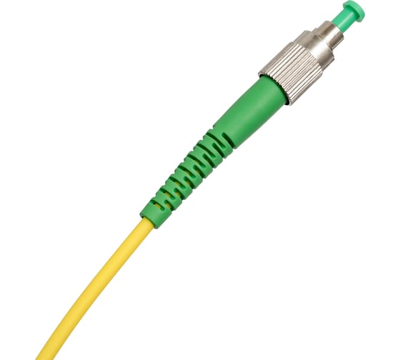 Оптический патч-корд TopLAN симплексный, FC/APC-SC/APC, SM 9/125, 1,5 м, PC-TOP-652-FC/A-SC/A-1.5