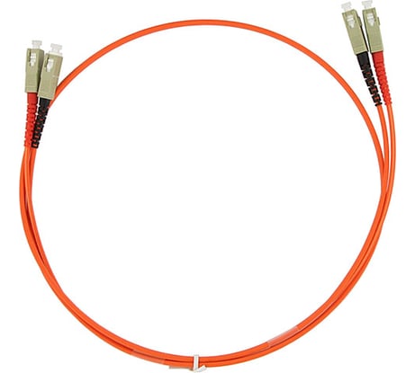 Оптический патч-корд TopLAN, дуплексный MM 62.25/125, 2.0 м DPC-TOP-OM1-LC/P-LC/P-2.0