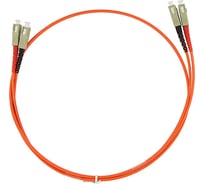 Оптический патч-корд TopLAN, дуплексный MM 62.5/125, 20.0 м DPC-TOP-OM1-LC/P-LC/P-20