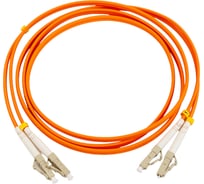 Оптический патч-корд TopLAN, дуплексный MM 62,5/125, 1,5 м, DPC-TOP-OM1-LC/P-LC/P-1.5