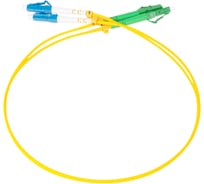 Оптический патч-корд TopLAN, дуплексный, LC/APC-LC/UPC, SM 9/125, 0,5 м, DPC-TOP-652-LC/A-LC/U-0.5