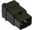 Разъем Hyperline CON-IEC320C20 IEC 60320, C20, 220В, 16A, на кабель, контакты на винтах (плоские выступающие штыревые контакты в пластиковом обрамлении), прямой 54435 1
