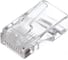 Коннектор VCOM RJ-45, 8P8C, для UTP кабеля, 6 категория, упаковка 100 штук NM006-1/100 1