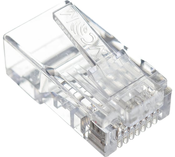 Коннекторы VCOM RJ-45, 8P8C, для UTP кабеля, 6 категория, упаковка 20шт. NM006-1/20