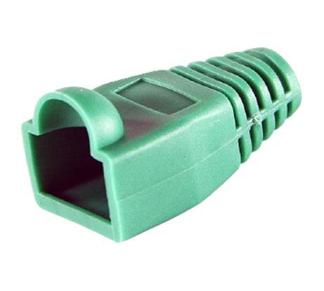 Колпачок для вилки RJ-45 VCOM пластиковый, зеленый, 100 штук VNA2204-GR-1/100