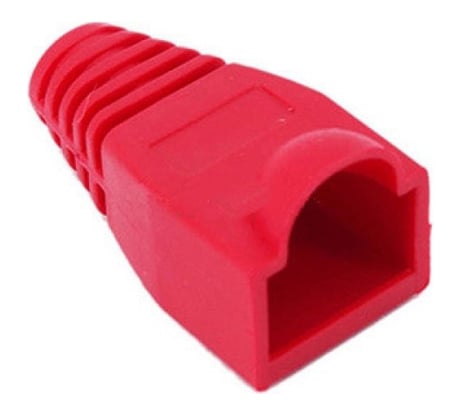 Пластиковый колпачок VCOM VNA2204-R для вилки RJ-45, красный, 100 штук VNA2204-R-1/100