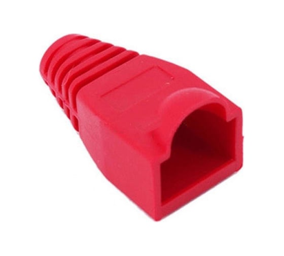 Пластиковый колпачок VCOM VNA2204-R для вилки RJ-45, красный, 100 штук VNA2204-R-1/100