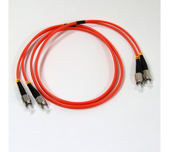 Оптический шнур VCOM FC-FC, UPC, MM, многомодовый, Duplex, VDU101-2M