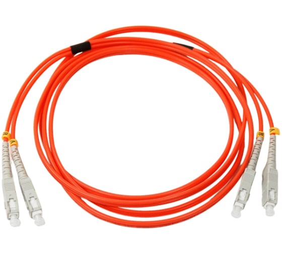Оптический шнур VCOM SC-SC,UPC, MM, многомодовый, Duplex, VDU202-2M 1