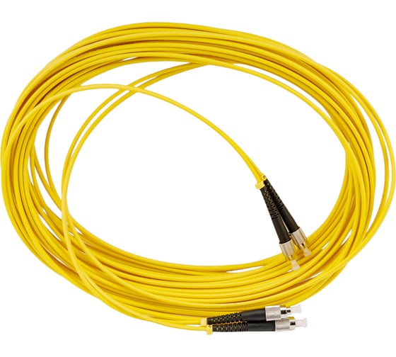 Оптический патч-корд TopLAN дуплексный, FC/UPC-FC/UPC, SM, 15.0 м DPC-TOP-652-FC/U-FC/U-15