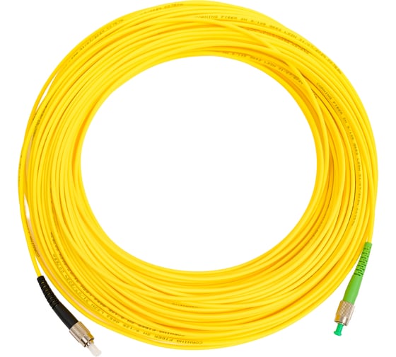 Оптический патч-корд TopLAN симплексный, SM 9/125, 50 м, PC-TOP-652-FC/U-FC/A-50