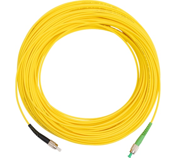 Оптический патч-корд TopLAN симплексный, SM 9/125, 50 м, PC-TOP-652-FC/U-FC/A-50