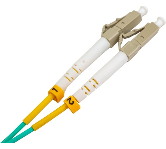 Оптический патч-корд TopLAN, дуплексный OM3 MM 50/125, 50.0 м DPC-TOP-OM3-LC/P-LC/P-50