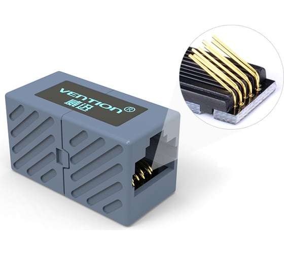 Адаптер-соединитель Vention RJ45 F / RJ45 F 8p8c кат.6 VAM650