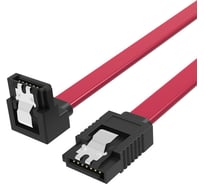 Кабель Vention SATA 3 M/SATA 3 M, угол 90, с защелками, красный - 0.5 м KDDRD