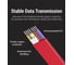 Кабель Vention SATA 3 M/SATA 3 M, угол 90, с защелками, красный - 0.5 м KDDRD 5