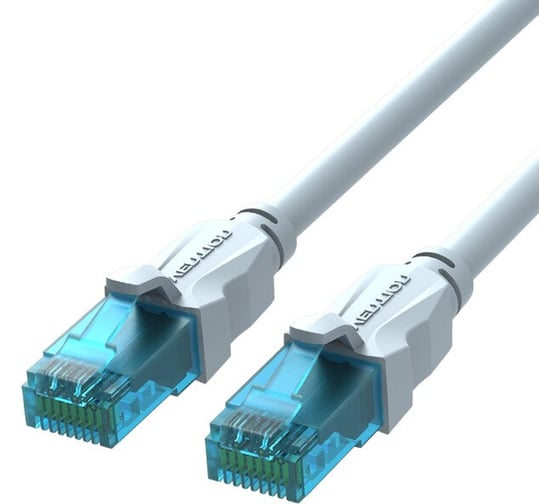 Патч-корд Vention прямой, UTP, cat.5е, RJ45 - 5м, серый VAP-A10-S500