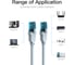 Патч-корд Vention прямой, UTP, cat.5е, RJ45 - 5м, серый VAP-A10-S500 7