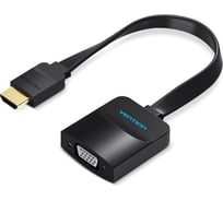 Мультимедиа конвертер Vention HDMI, VGA + аудио, гибкий, плоский ACKBB