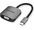 Мультимедиа конвертер Vention USB Type C M/VGA 15F, Серый CGMHA 1