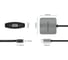 Мультимедиа конвертер Vention USB Type C M/VGA 15F, Серый CGMHA 2