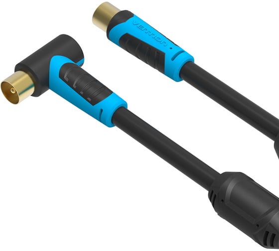 Антенный кабель Vention M/M угол 90 - 1,5м VAV-A02-B150