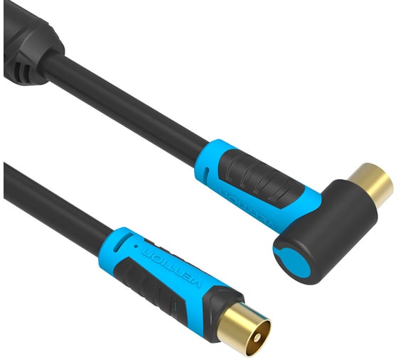 Антенный кабель Vention M/M угол 90 - 1,5м VAV-A02-B150